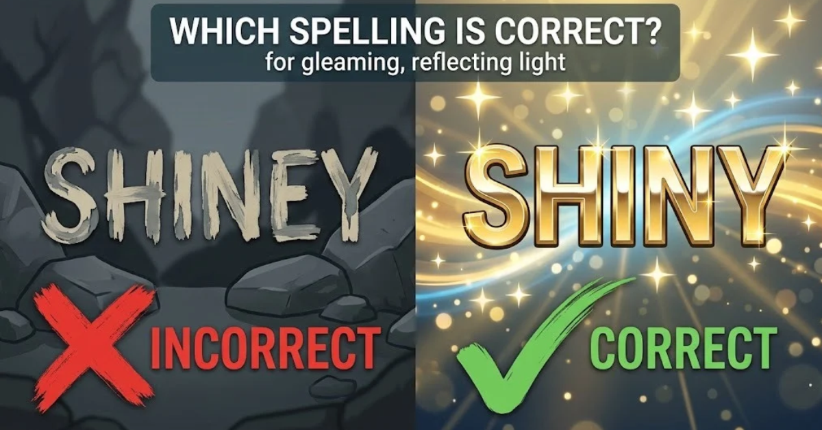 Shiney or Shiny: Which Spelling Is Correct?